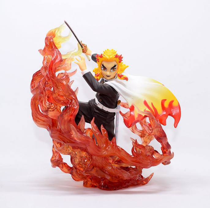 Mô hình Viêm Trụ Rengoku GK Thanh gươm diệt quỷ Kimetsu no Yaiba 2 mặt