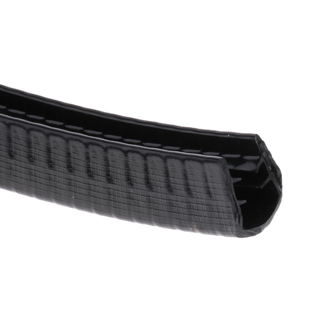 4pcs Rubber Longboard Skateboard Deck Protection Strip Outdoor Skating Accessories Black