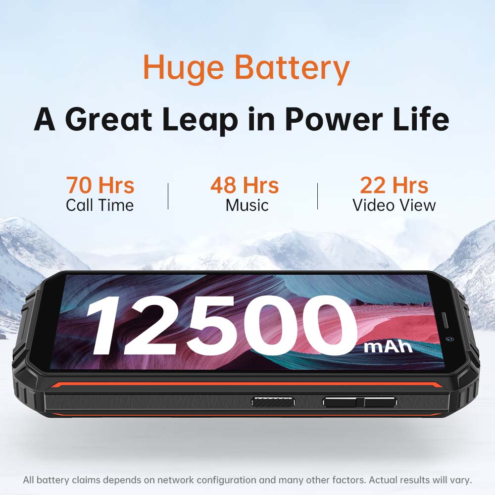 Điện thoại OUKITEL WP18 (Chống nước ,chống va đập, pin khủng 12500mAh, Ram 4GB ,Rom 32GB ,màn hình 5.93 inch,Điện thoại chắc chắn) – HÀNG CHÍNH HÃNG