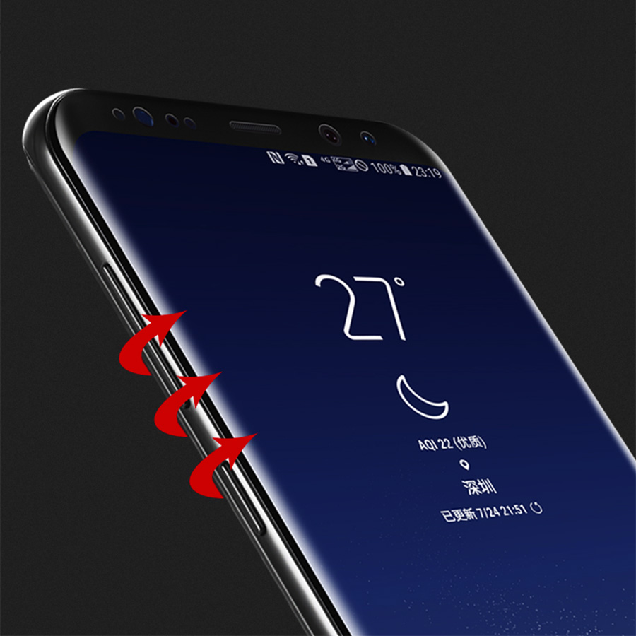 Cường lực dành cho Samsung S8 Plus Full keo 5D