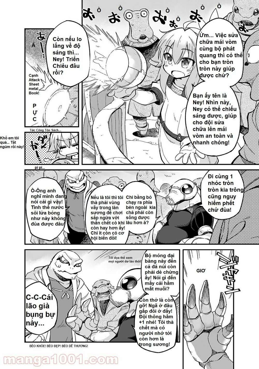 ngay cả khi hậu tận thế, thật hạnh phúc vẫn còn được sống... chapter 16.1 6