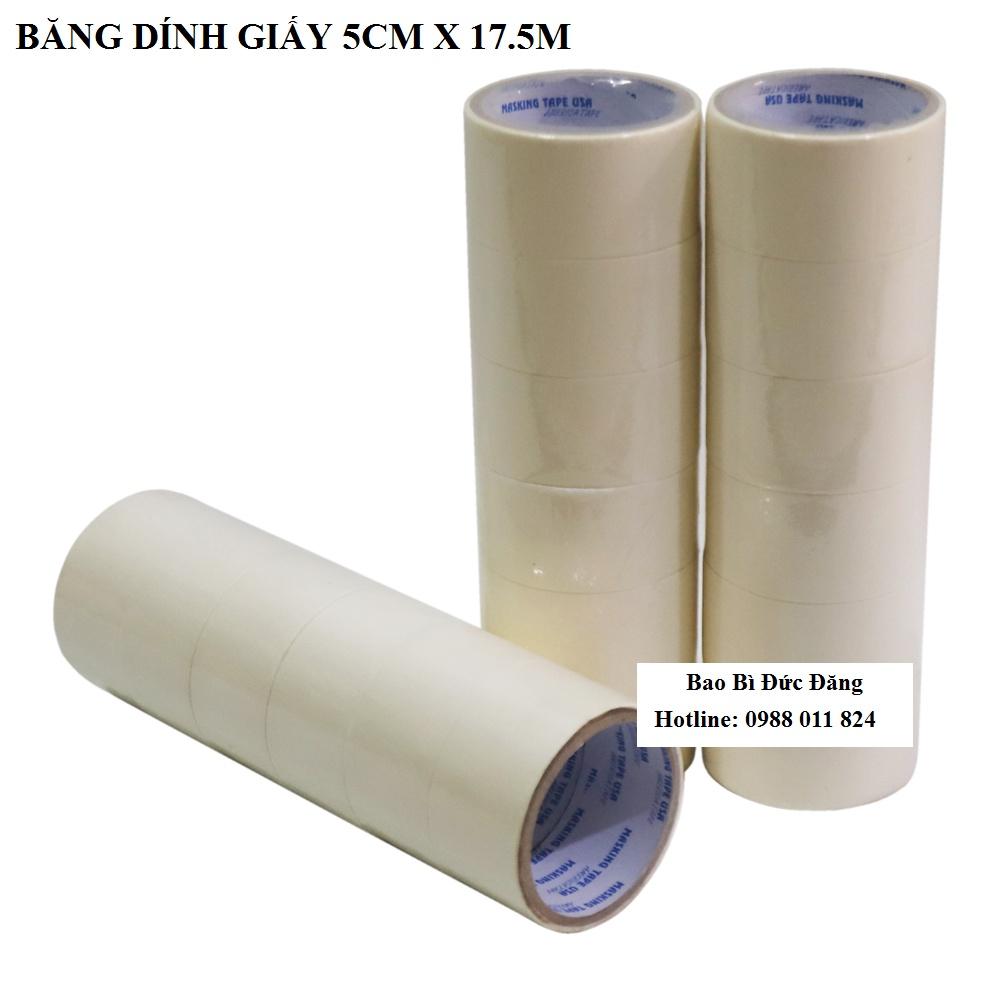 1 Cây Băng dính giấy (khổ 2cm và 5cm x dài 17.5m