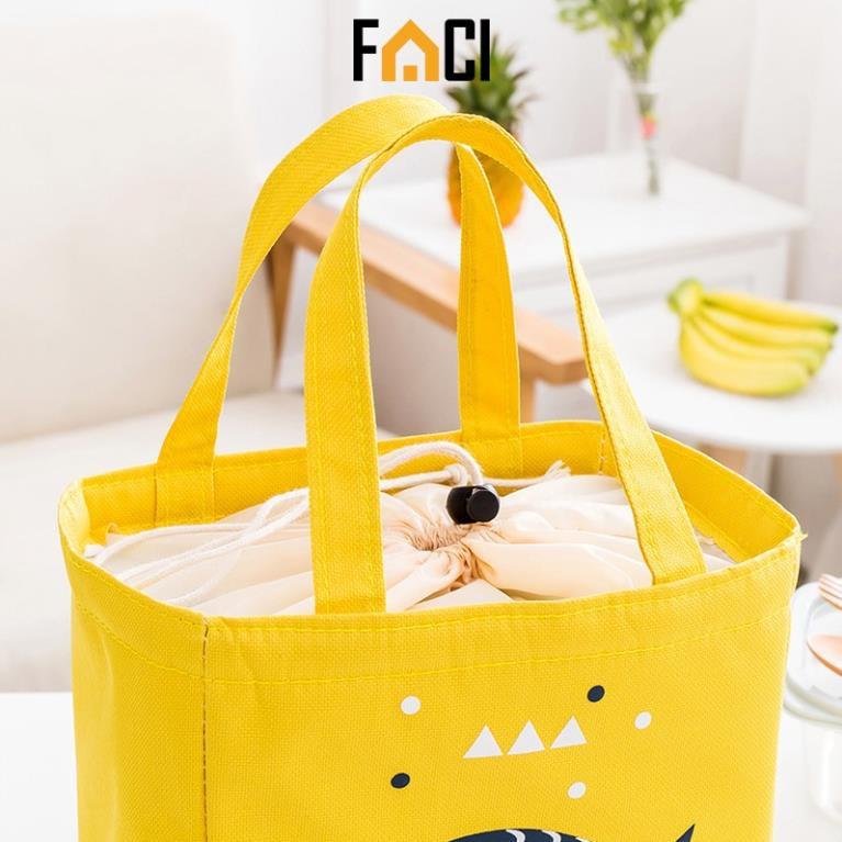 Túi giữ nhiệt đựng hộp cơm chống thấm nước bảo quản thực phẩm cực tốt cho dân văn phòng