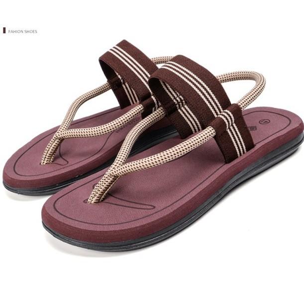 (GIÁ SỐC) _ Sandal Nam/nữ màu nâu ghi Nhãn hiệu LOULUEN đủ size