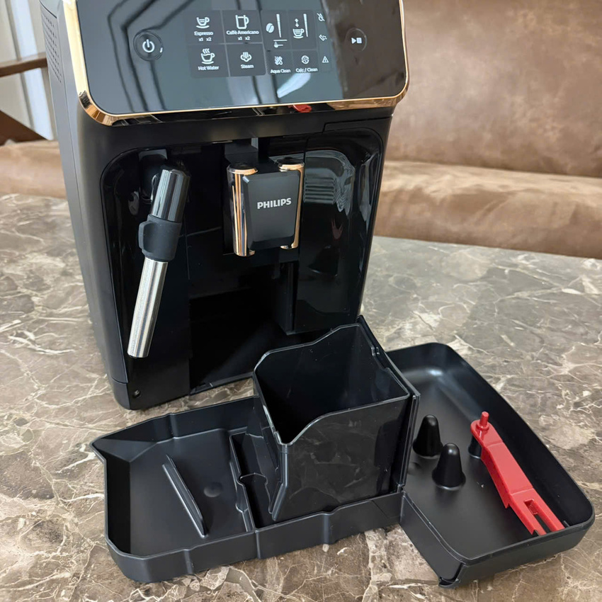 Máy pha cà phê Espresso, Americano tự động và Capuccino, Latte thương hiệu Philips EP2124/72 Serial 2200 - Hàng chính hãng