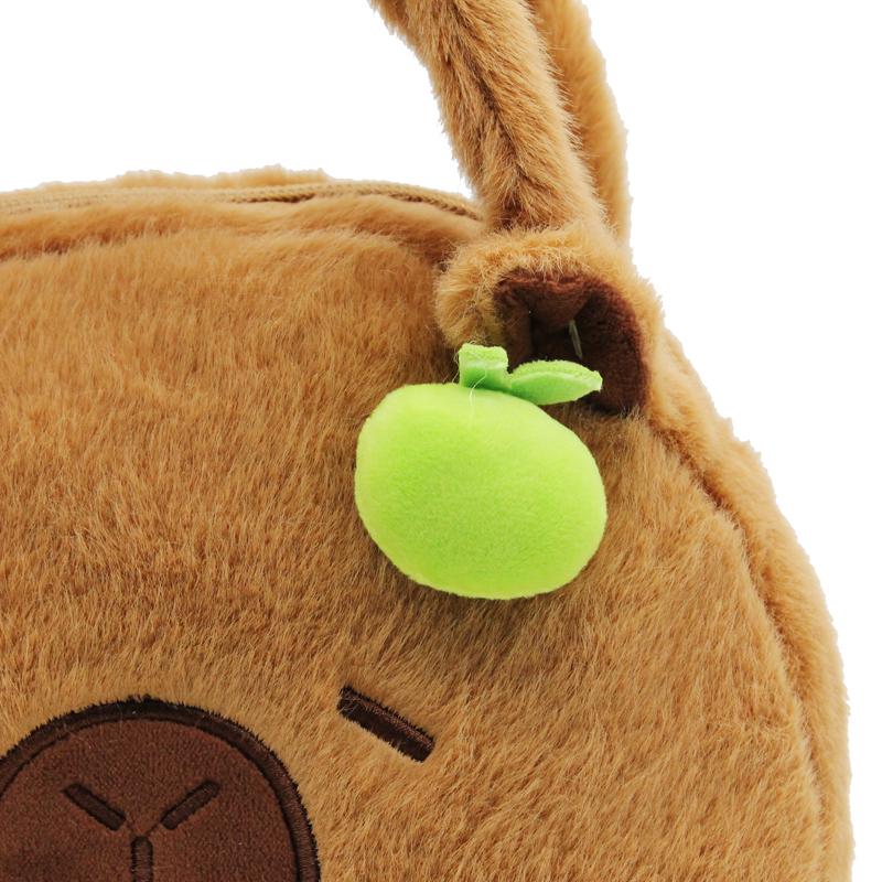 Túi Vải Hình Capybara - WanLongDa 70-2 - Màu Nâu