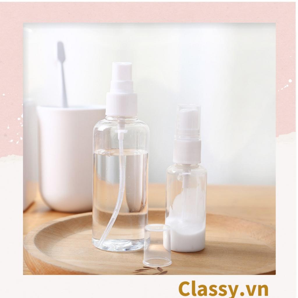 Chai Lọ Chiết Dạng XỊT Classy - Đựng Dung Dịch, Nước Hoa, Mỹ Phẩm, Toner,...; DUNG TÍCH 30 ML, 50ML, 100ML PK493