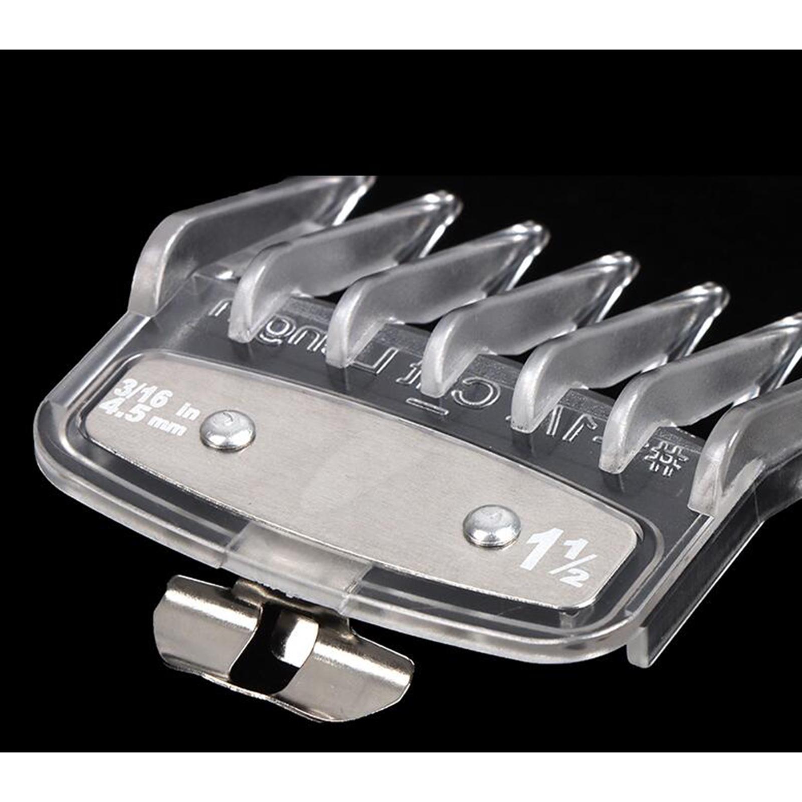 Hair Guide Combs, hair Limit Comb Universal Waterproof Professional Hair Cutting Guide Combs Set for Trimmers Clippers