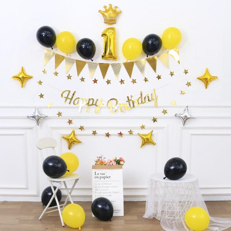 Set trang trí sinh nhật đơn giản tại nhà cho bé gái, bé trai đủ phụ kiện - PartyCityvn