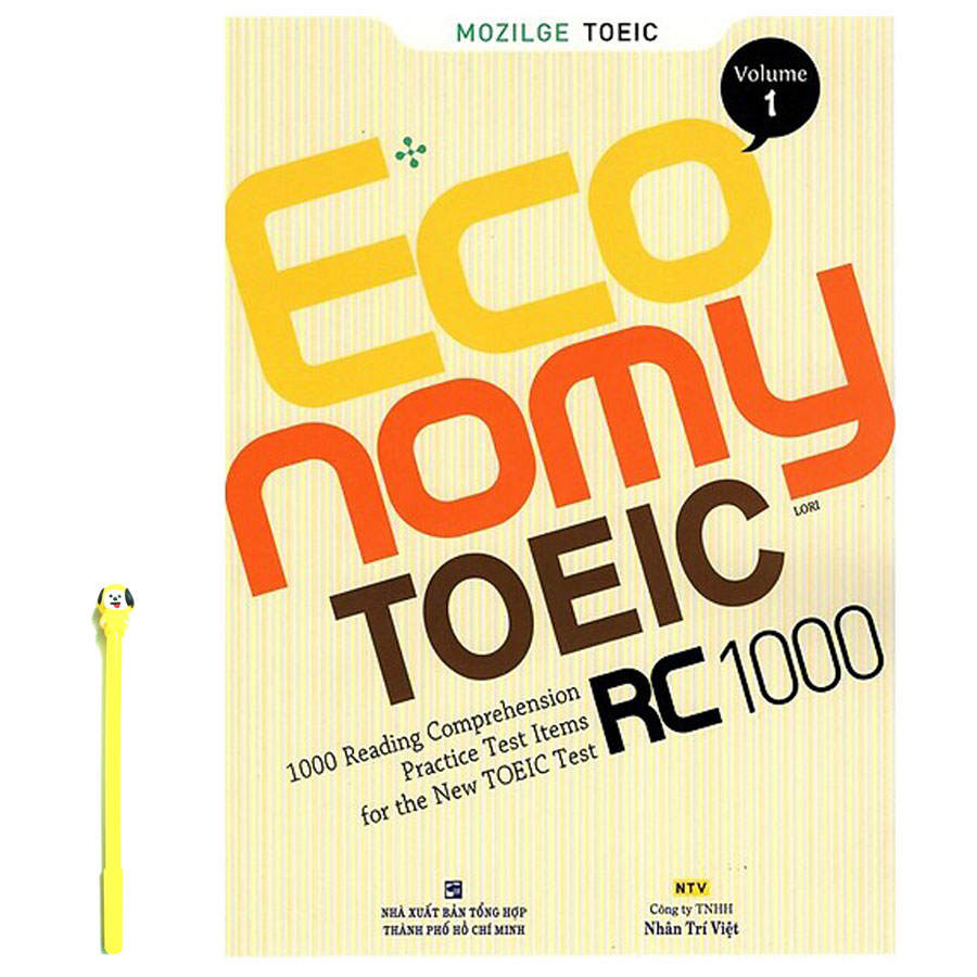 Economy TOEIC RC1000 Volume 1 ( Tặng Kèm Viết )