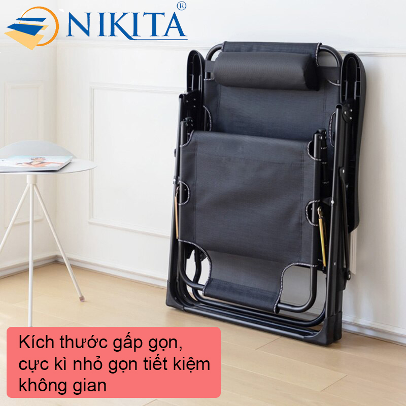 Ghế xếp thư giãn văn phòng - chính hãng NIKITA 2036