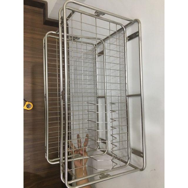 KỆ CHÉN TREO TƯỜNG INOX SIÊU BỀN