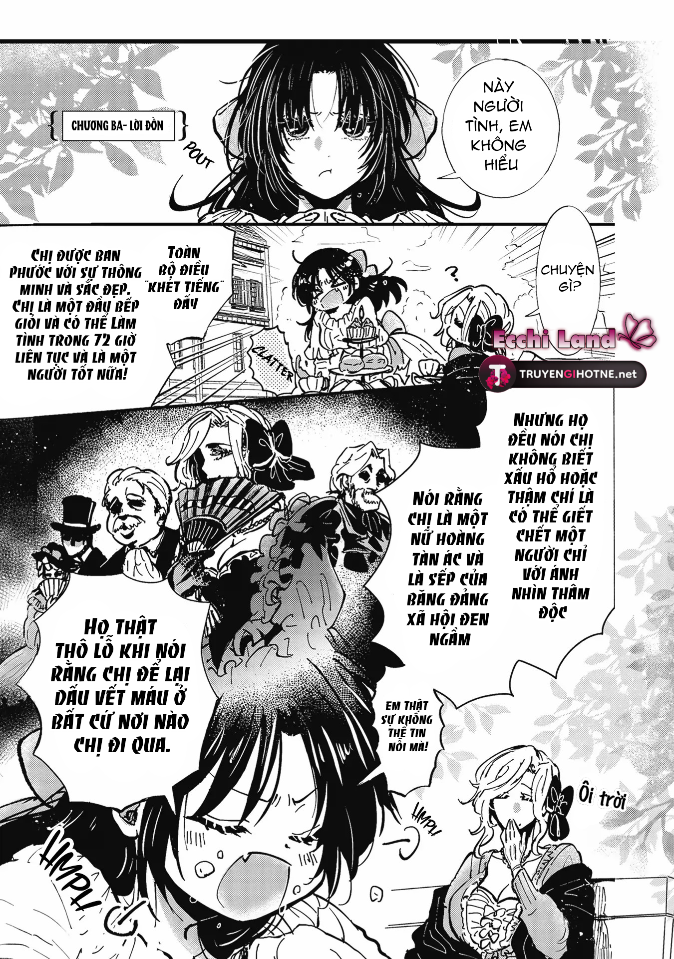 sự quyến rũ của nữ phản diện làm nữ chính cũng phải siêu lòng chapter 3 4