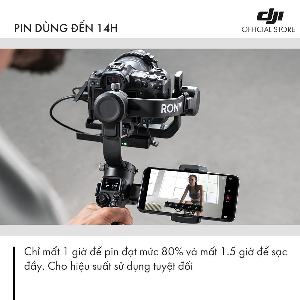 Tay cầm gimbal DJI Ronin RSC 2 chống rung máy ảnh