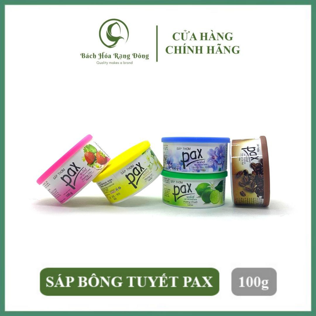 Sáp Thơm Phòng Ngủ Khử Mùi Pax 100g Cao Cấp Phòng Máy Lạnh, Xe Ô Tô, Tủ Quần Áo, Nhà Vệ Sinh, Toilet...