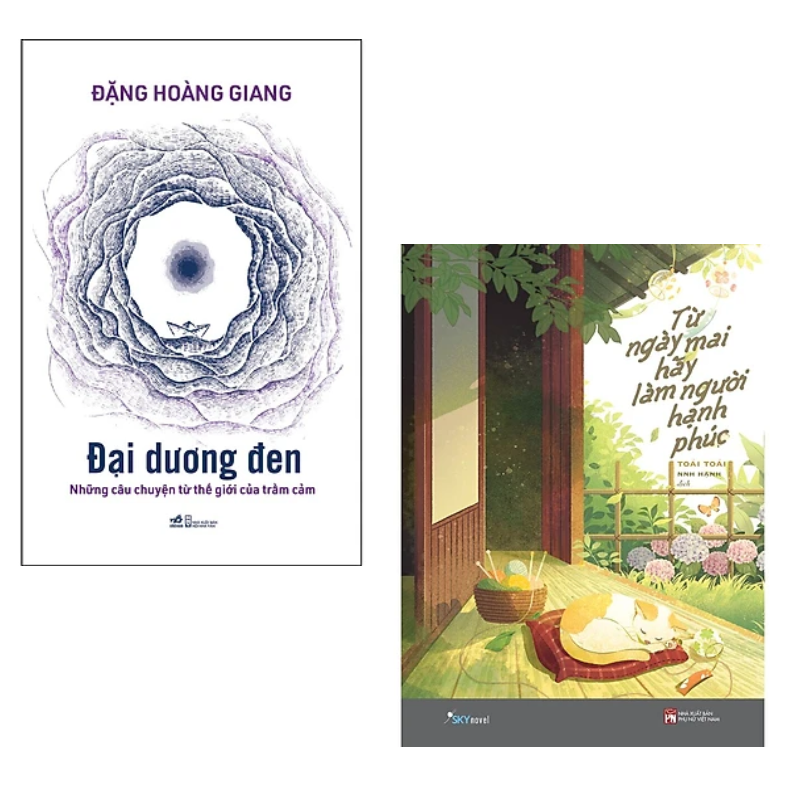 COMBO 2 cuốn Đại Dương Đen - Những Câu Chuyện Từ Thế Giới Của Trầm Cảm + Sách Từ Ngày Mai Hãy Làm Người Hạnh Phúc