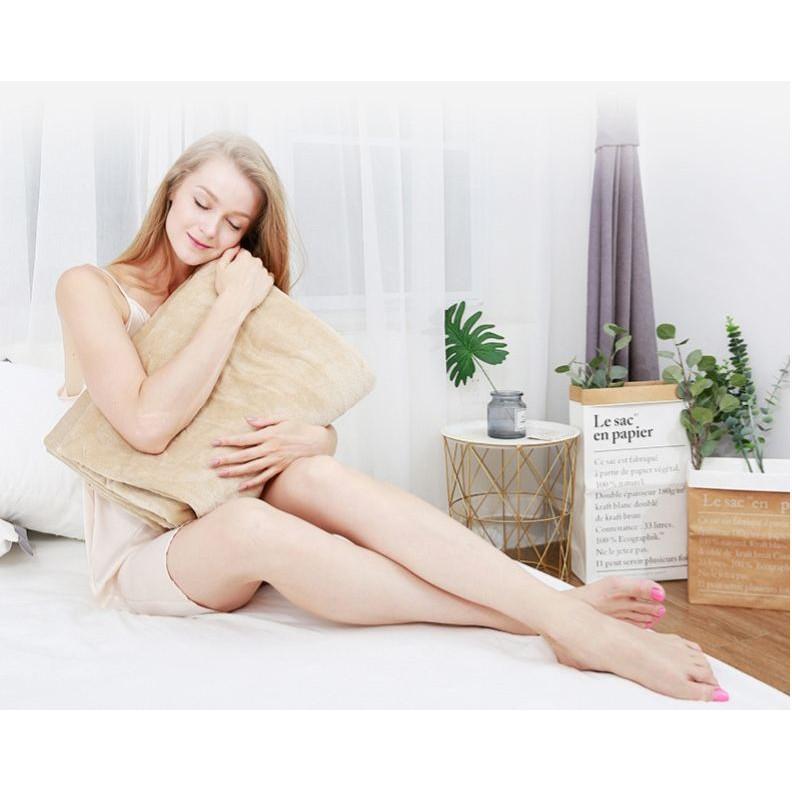 Chăn sưởi điện Apajia 2 vùng nóng độc lập 2m x 1m8