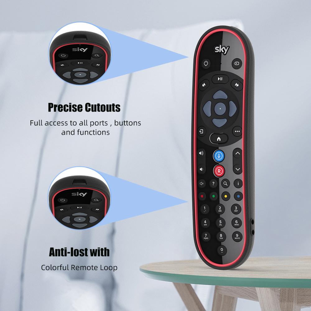 Nắp TV thông minh cho bầu trời Q wifi ir đã bật điều khiển từ xa EC201 với hộp tìm kiếm bằng giọng nói cho Sky Q Box hoặc Sky Q Hộp vệ tinh