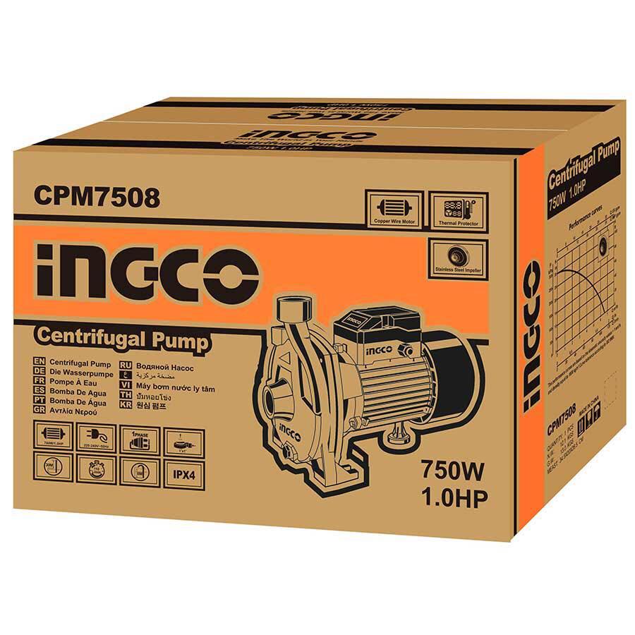 MÁY BƠM NƯỚC 370W-0.5HP INGCO CPM3708 - HÀNG CHÍNH HÃNG