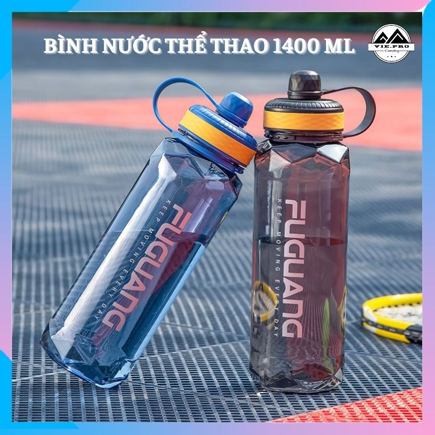 Bình nước tập gym 2 lít 2,2 lít nhựa PC58 BPA Free an toàn tuyệt đối cho sức khỏe người sử dụng