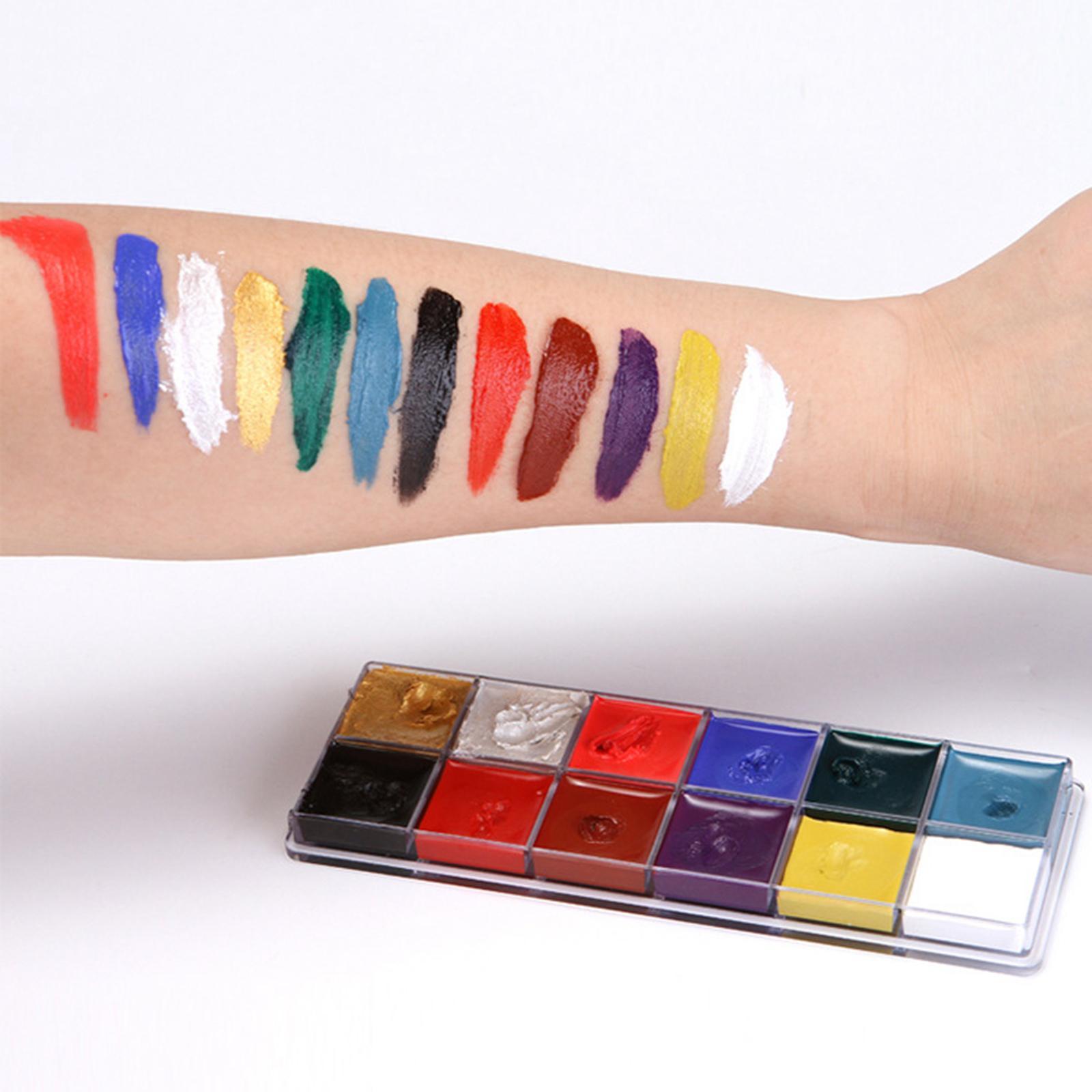 Face and Body Paint Face Painting Kit Kit for Cosplay Stage