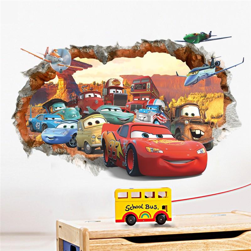 Decal dán tường Vương Quốc Xe Hơi 2 - Cars - decal xe hơi cho bé trai