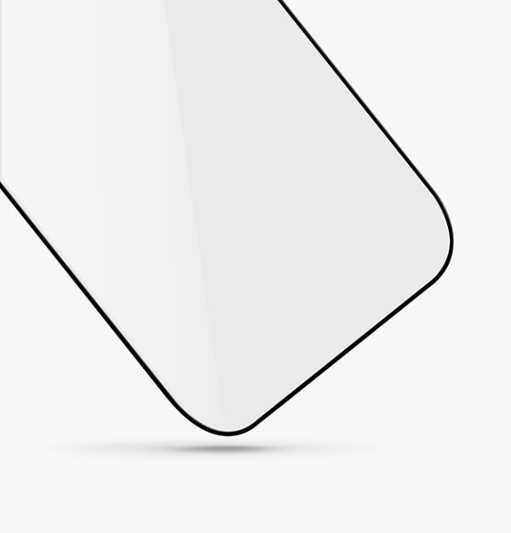 Kính Cường Lực Trong Suốt UNIQ OPTIX Vivid Clear Dành Cho iPhone 14 PRO MAX / 14 PRO / 14 PLUS / 14 / 13 Series, Viền Đen - Hàng Chính Hãng