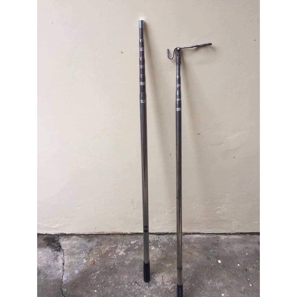 Sào bẫy Chim, Sào rút Inox đa năng 3m 5m 6m 7m