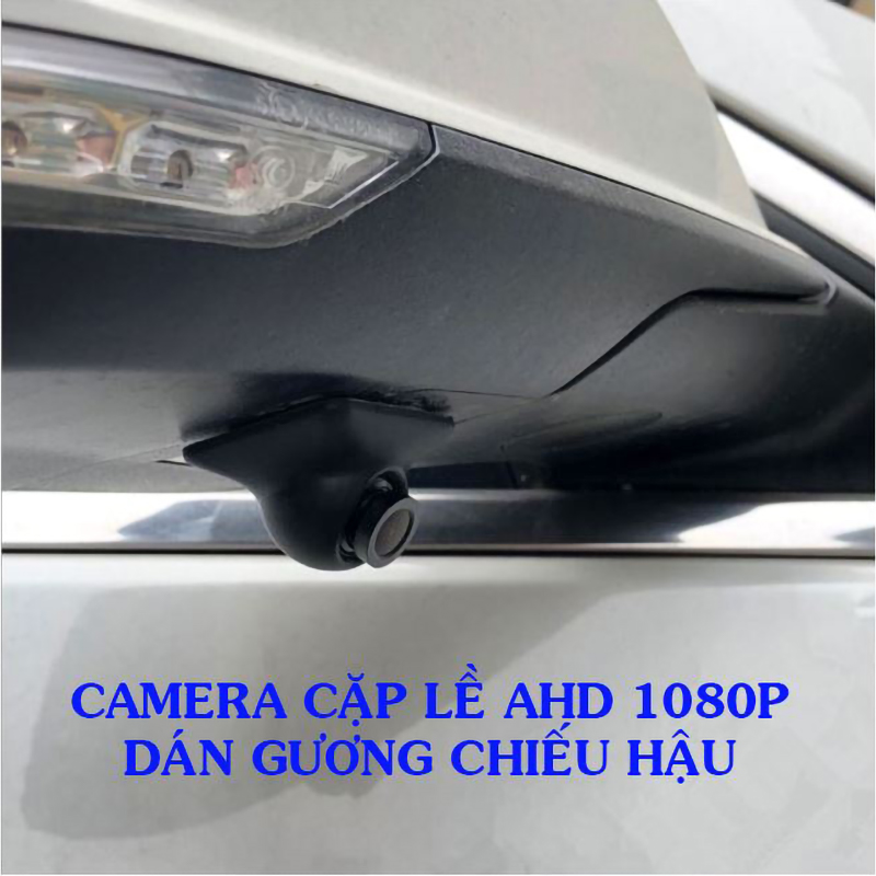 Bộ Camera Lề Dán Gương AHD Và Màn Hình 5 Inch AHD Độ Phân Giải Chuẩn 1080P