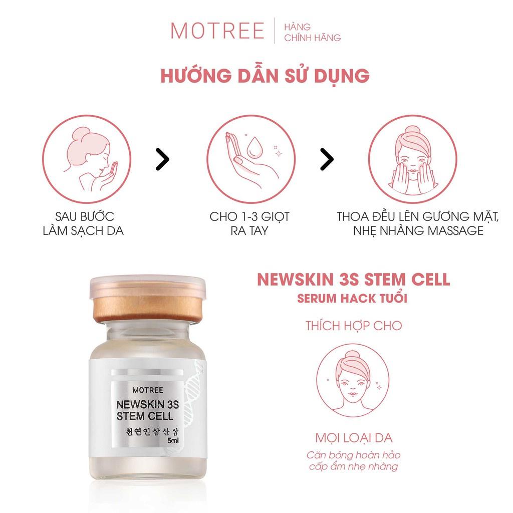 Serum Dưỡng Trắng Căng Bóng Ngăn Ngừa Lão Hóa Da Mặt Motree 30ml loại 3 chai