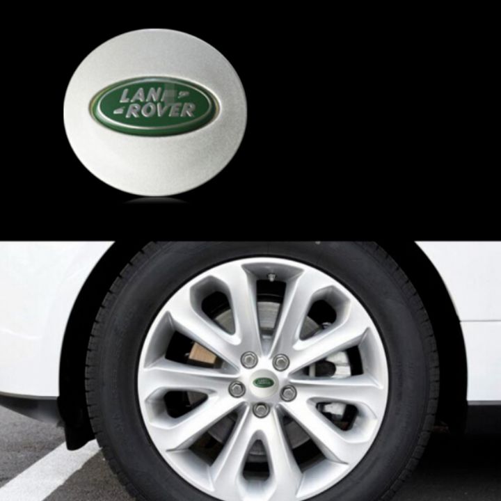 Logo chụp mâm, ốp lazang bánh xe ô tô Land Rover 62mm