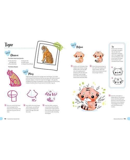 You Can Draw Cute Animals by Yasmina Mattson