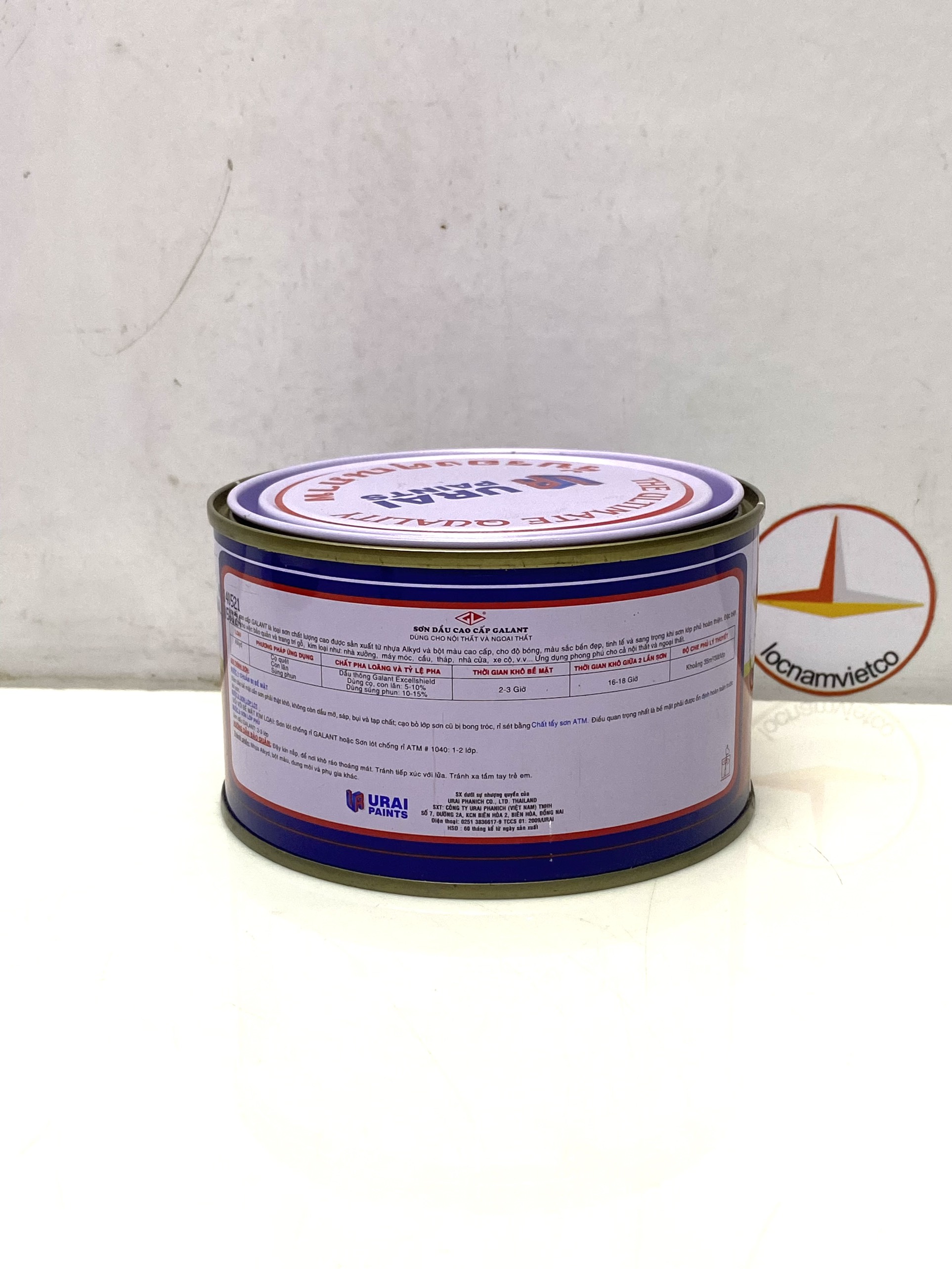 Sơn dầu Galant màu Trắng bóng 500 375ml