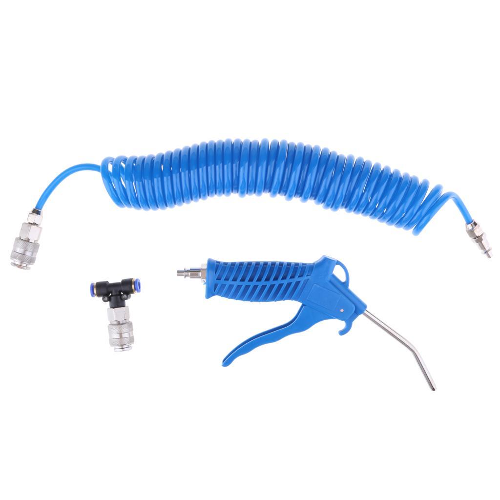 2 x Blow Gun Hose Set Cleaning Power Tool for Garages,Workshop,Car Mechanics