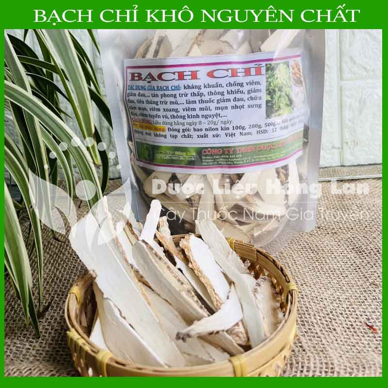 100gram Bạch chỉ vị thuốc bắc khô sạch 