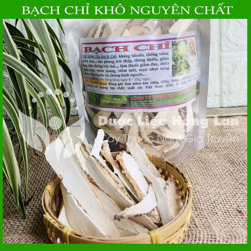 1kg Bạch chỉ vị thuốc bắc khô sạch