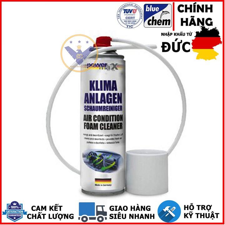 COMBO 2 Bình xịt vệ sinh dàn lạnh điều hòa ô tô Bluechem Air Conditioner Cleaner 250ml