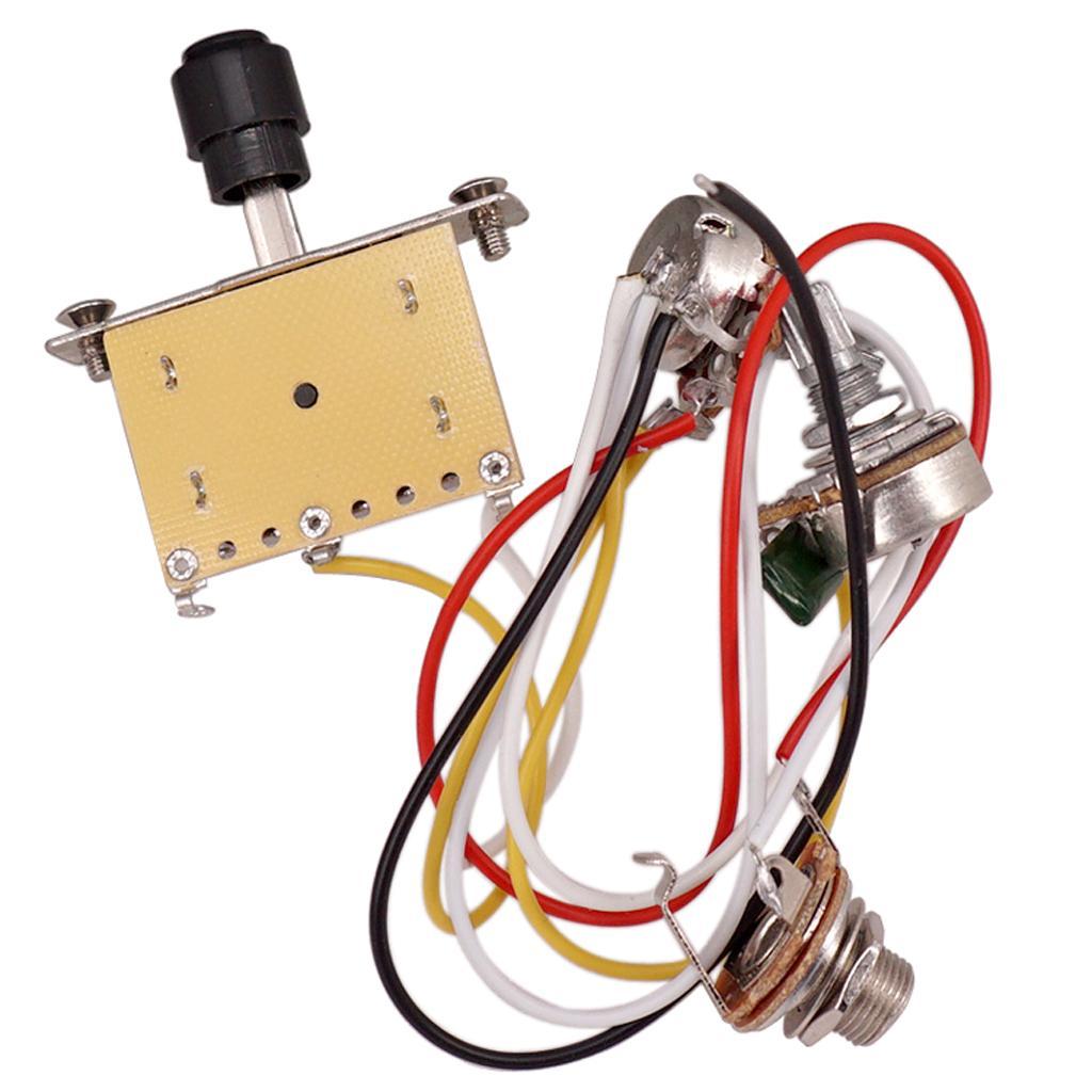 Wiring Harness  1  1  Pot  Switch for Electric Guitar