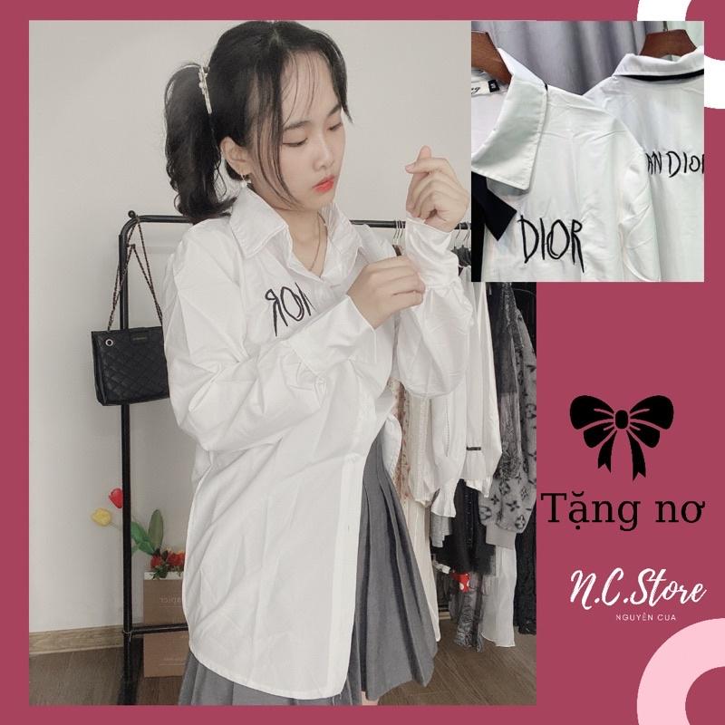 Áo Sơ Mi Trắng Siêu Xinh