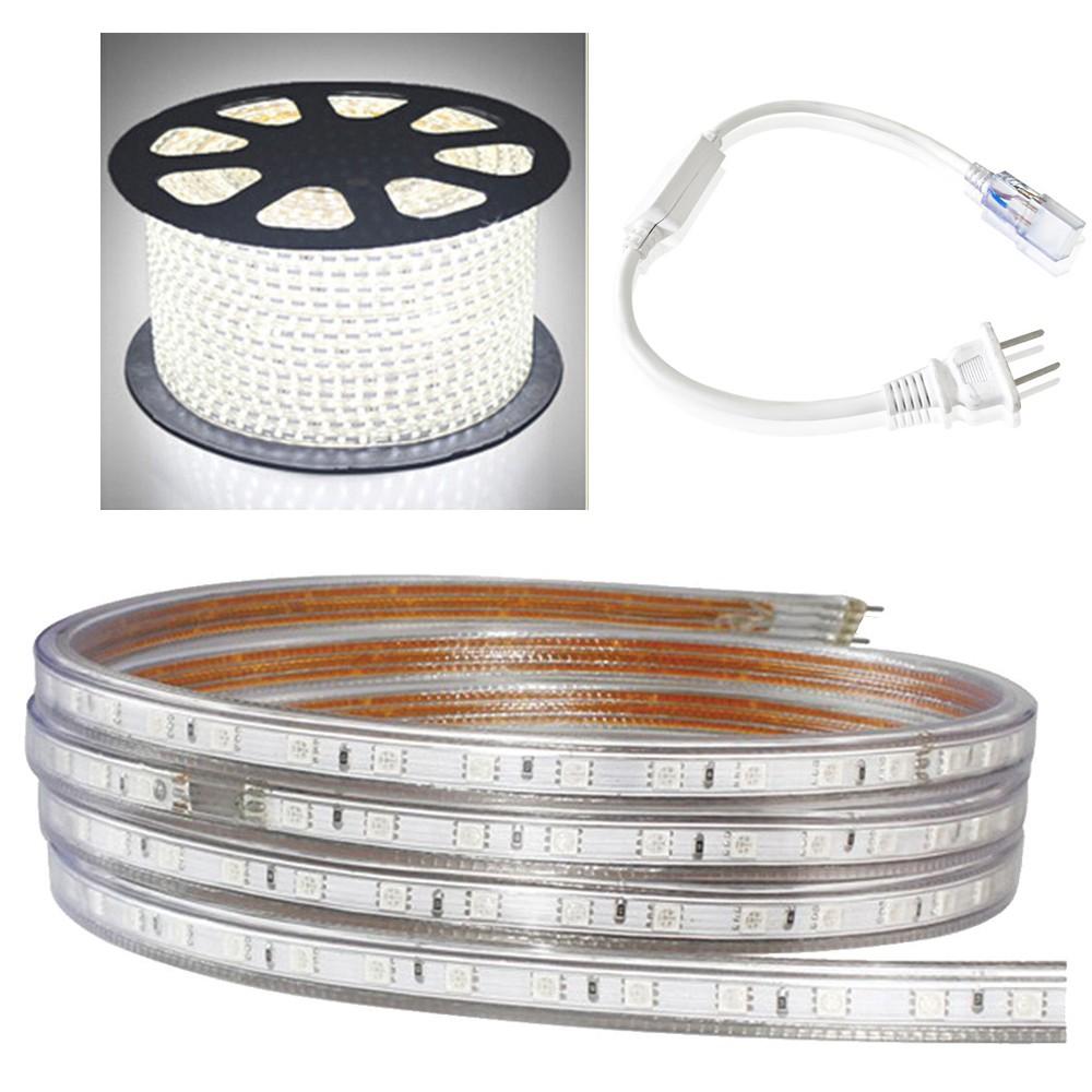Bộ 10 mét đèn Led dây 5050 ánh sáng trắng