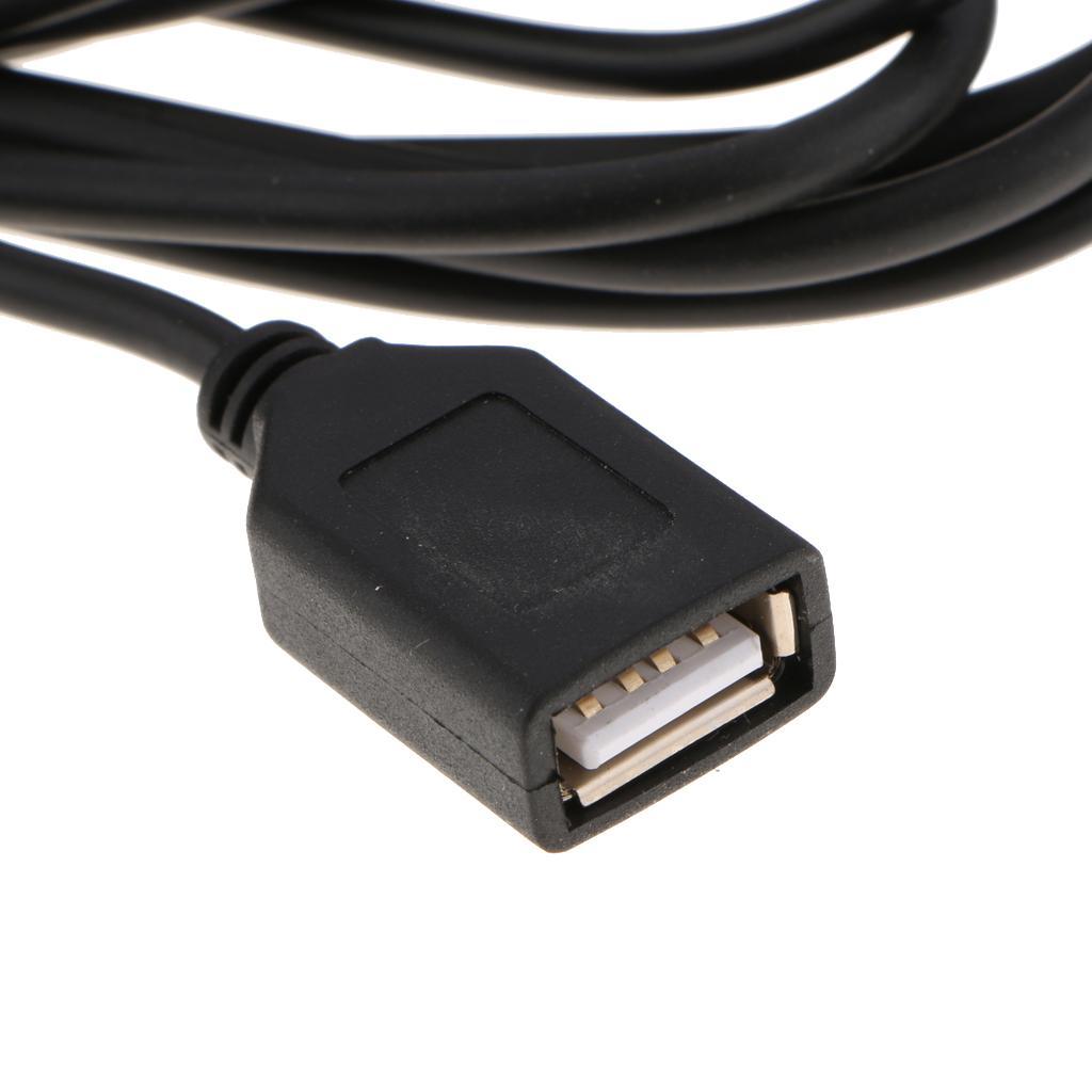2X Cable Harness Adapter for Audio Adapter for USB Connector for