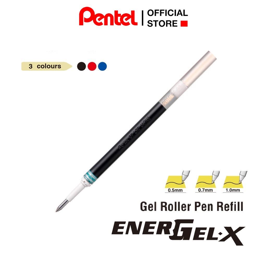 Ruột Bút Bi Nước Pentel LR10 Ngòi 1.0mm | Ngòi Bút Pentel Energel Chính Hãng | 3 Màu Mực Xanh/ Đen/ Đỏ |Siêu Nhanh Khô