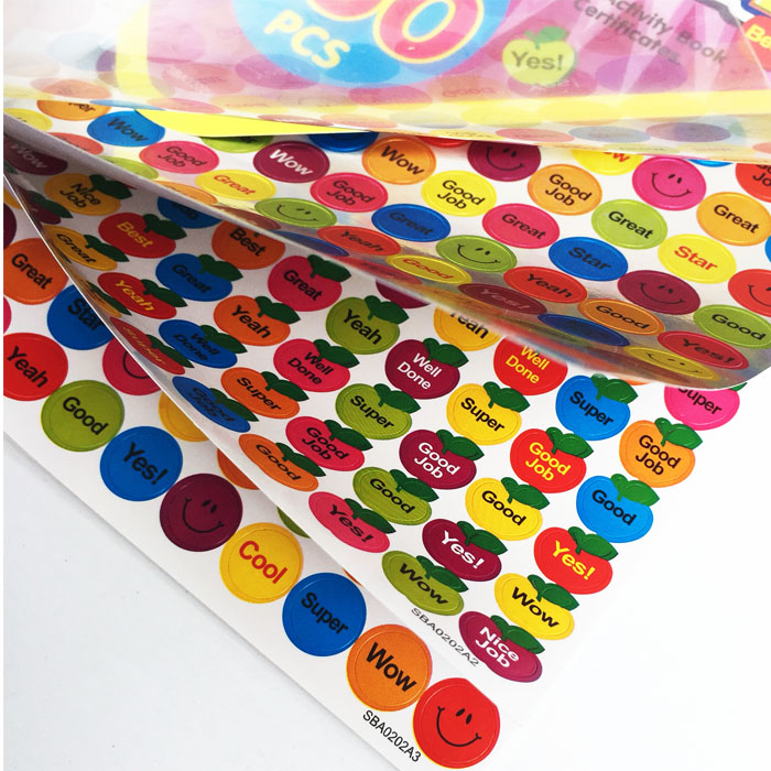 750 Miếng Dán Sticker Lời Khen Thưởng Teacher Praise Reward Stickers