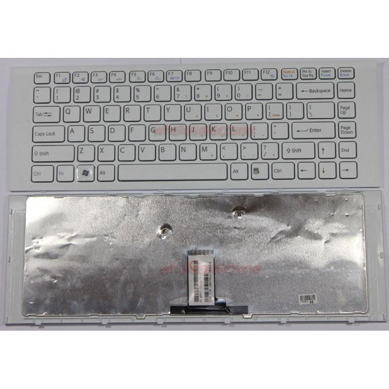 (KEYBOARD) BÀN PHÍM LAPTOP DÀNH CHO  SONY EG (CÓ KHUNG) dùng cho VPCEG VPCEK