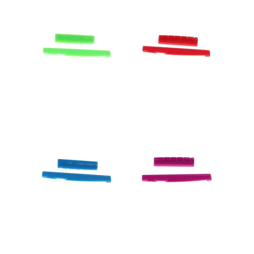 2pcs Guitar  Saddle Nut Guitar Replacement Parts Accessory