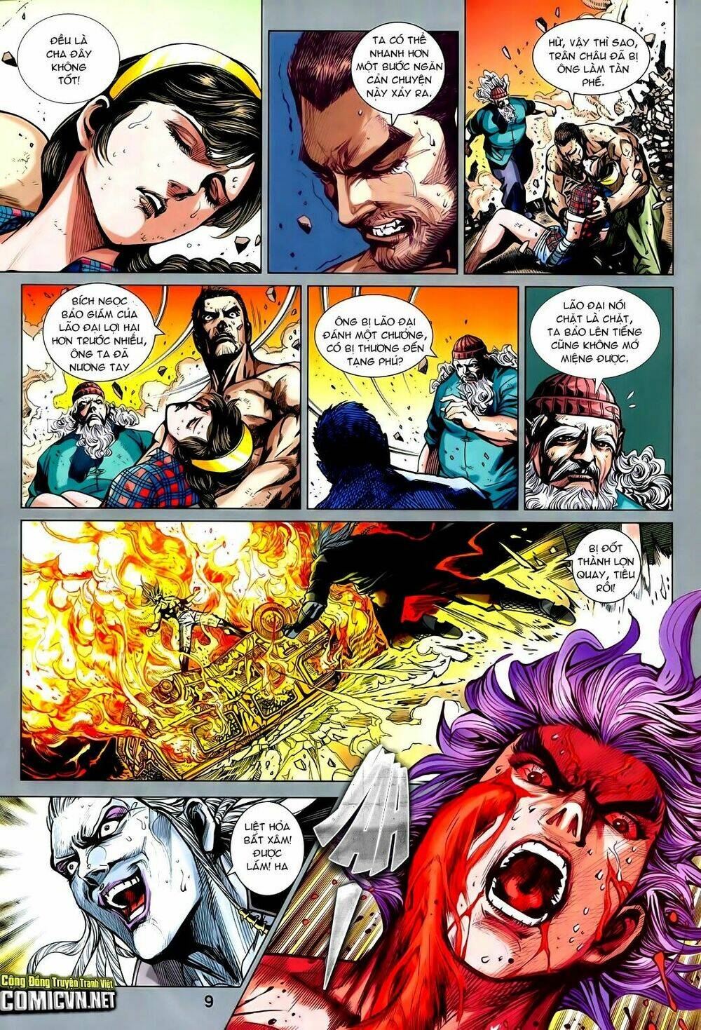 tân tác long hổ môn chapter 727 9