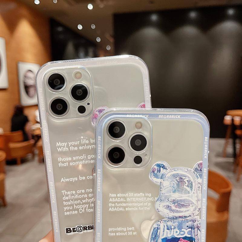Ốp lưng Iphone chống sốc gấu Brick đứng dành cho Iphone 11 / Phone 11 Pro / Iphone 11 Pro Max / Iphone 12 / Iphone 12 Pro / Iphone 12 Pro Max / Iphone 13 / Iphone 13 Pro / IPhone 13 Pro Max / Iphone 14/ Iphone 14 Pro / Iphone 14 Pro Max