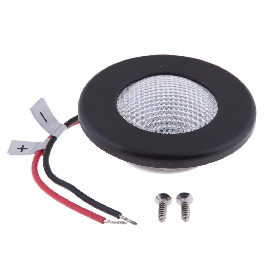 12V LED Interior Dome Light Ceiling Lamp 6300K For Car Truck Boat RV