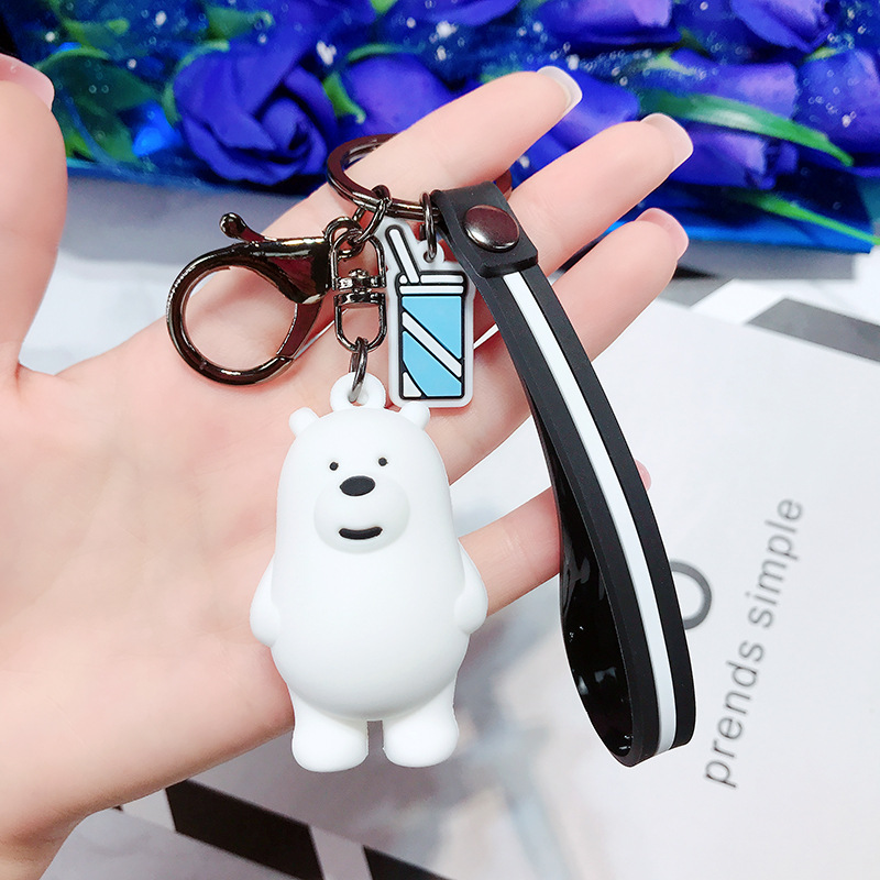 Móc khóa 3 anh em gấu đáng yêu