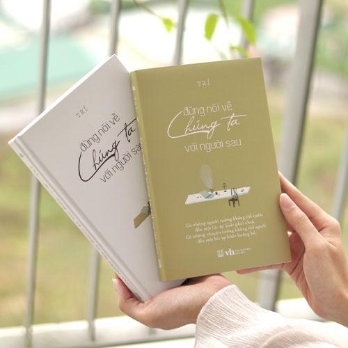 Sách Đừng nói về chúng ta với người sau - Carobooks - BẢN QUYỀN - Bìa mềm có chữ ký